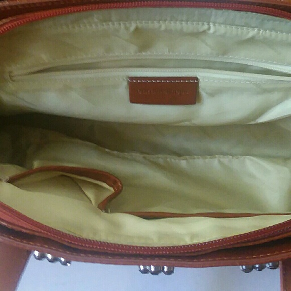 EURO WELLNESS LEATHER HANDBAG! - Picture 4 of 4